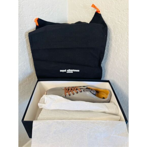 Royal Albartross PONTIAC V2 Spikeles Leather Welt Golf Shoe,‎ Size 11, Slate NWT - Picture 4 of 16